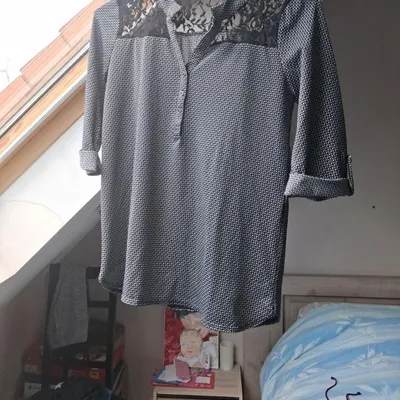 Blouse manche 3/4 cache cache taille 36 comme neuf 